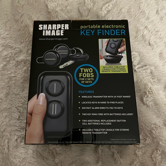 Sharper image portable key finder. Brand new in box. Never used - Picture 2 of 2